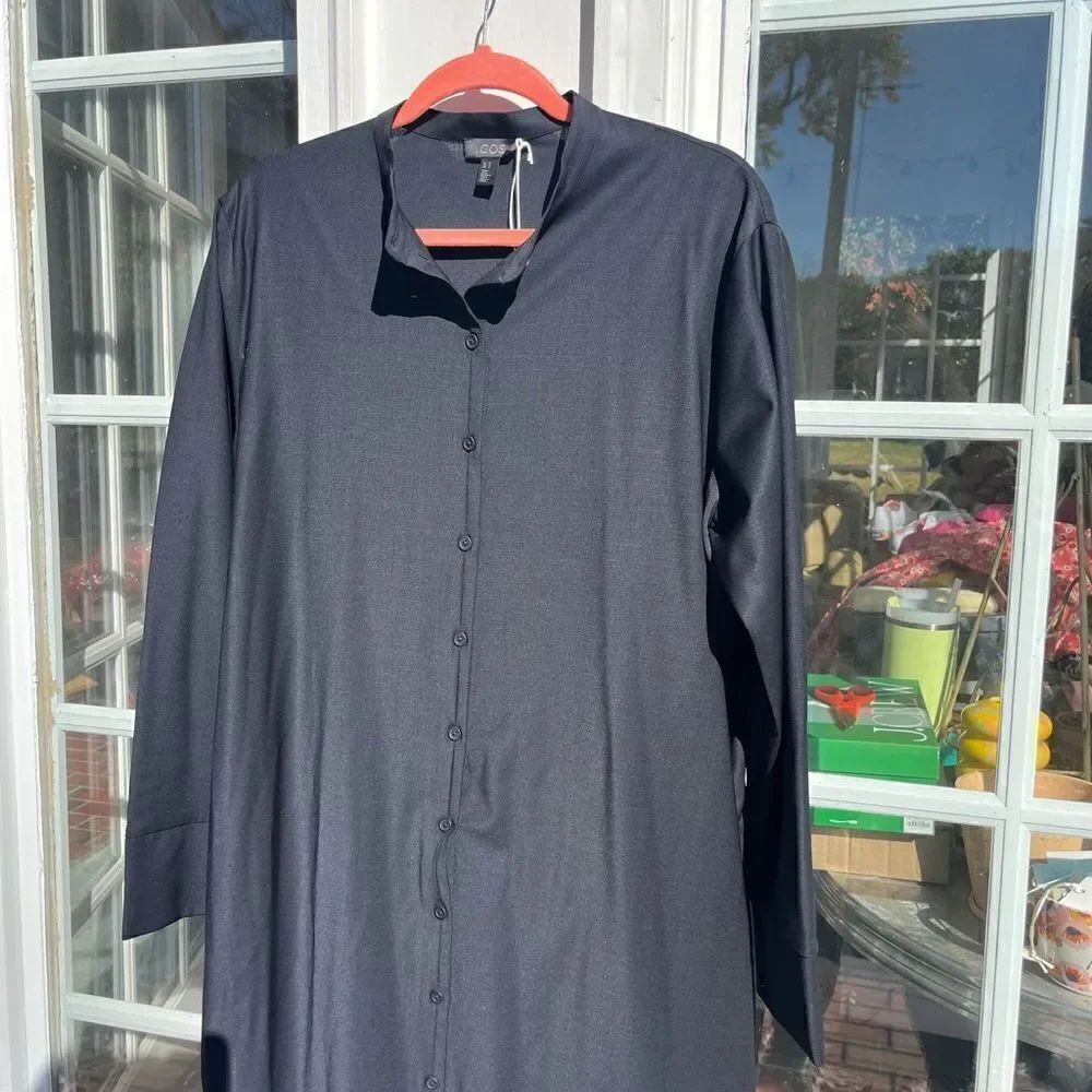 COS Button Down Midi Dress NWT - Picture 3 of 6